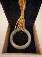 Jade bangle in presentation box