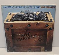 Front cover of Bachman-Turner Overdrive Not Fragile LP showing artwork and edge wear
