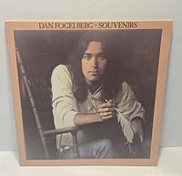 Front cover of Dan Fogelberg Souvenirs LP with visible wear