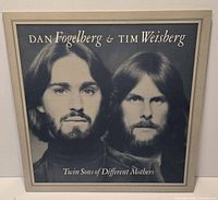 Front view of LP sleeve featuring artists' portraits and title