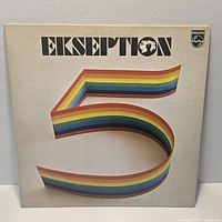 Front cover of Ekseption 5 LP showing artwork and label logo
