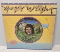 Front cover of Gary Wright The Light of Smiles LP showing artwork and sleeve condition