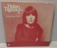 Front cover of Helen Reddy Long Hard Climb LP