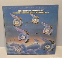 Front cover of Jefferson Airplane Thirty Seconds Over Winterland LP showing artwork and condition
