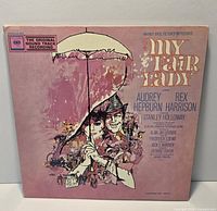 Front sleeve of My Fair Lady Columbia LP