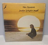 Front of Neil Diamond Jonathan Livingston Seagull soundtrack LP sleeve
