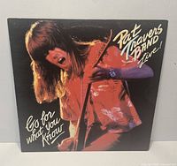 Front sleeve of Pat Travers Band Go For What You Know vinyl LP