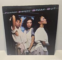 Front cover of Pointer Sisters Break Out LP in sleeve