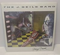 Front of “Freeze Frame” LP jacket with shrink wrap