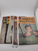 Stack of five Have Gun, Will Travel Dell comics