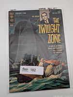 Bagged 1962 Gold Key Twilight Zone #1 comic front cover