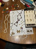 Overview of entire lot on table