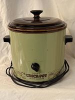 Front view showing Rival branding, control knob, housing color and graphics