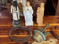 Group shot of all five religious items
