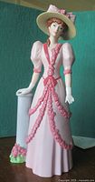 Front view of porcelain Mrs. Albee figurine