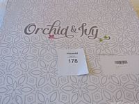 Orchid & Sky retail box front with lot sticker 178