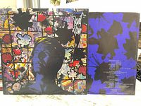 Front and rear of David Bowie "Tonight" album sleeve