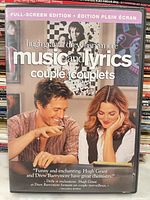 Front cover of Music and Lyrics DVD case