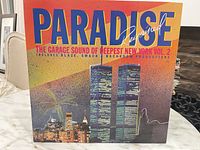 Front cover of Paradise Regained LP showing title and artwork