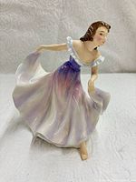 Front view of Royal Doulton "A Gypsy Dance" figurine