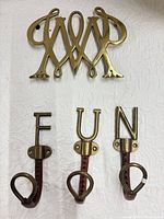 Trivet and three letter hooks overview