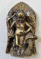 Front view showing full design and lettering