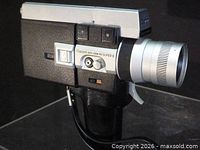 Left front view of Canon Auto Zoom 518 camera