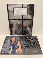 Front covers of both Chanel catalogues