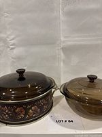 Both casseroles and cradle overview