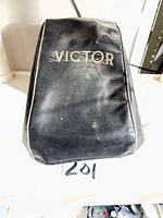 Black vinyl Victor dust cover