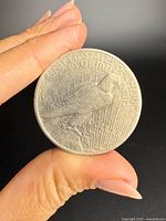 Reverse side with eagle and UNITED STATES OF AMERICA legend