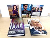 Front covers of all five books