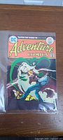 Front cover of bagged Adventure Comics issue featuring the Spectre