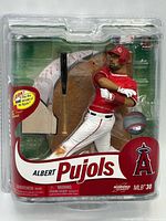 Front of sealed McFarlane SportsPicks Albert Pujols figure