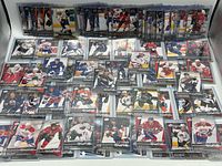 Overview of all 82 Young Guns cards displayed in rows
