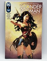 Front cover showing title, issue number, Wonder Woman art