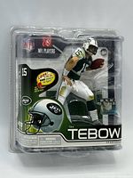 Front view of sealed Tim Tebow McFarlane NFL Series 30 figure