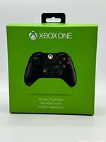 Front of sealed-style Xbox One retail box for wireless controller