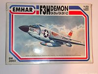 Front of Emhar EM3002 F3H Demon model kit box