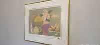Front view of framed Ronald David Thompson still-life artwork