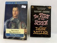 Front covers of both paperback books