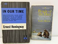 Front covers of both paperback books
