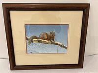 Framed print front view