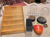 All items overview on carpet