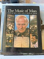 Hardcover book "The Music of Man"