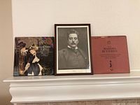 La Rondine LP, Puccini portrait, Madama Butterfly LP box set