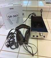 Headphones, driver unit, and box overview