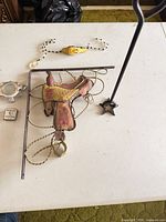 All six items arranged on tabletop