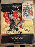 Poster and VHS together for scale and context