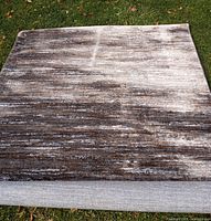 Rug laid flat to show colour and pattern